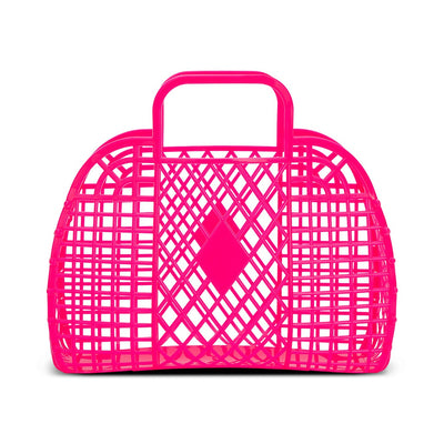 Jelly Bag - Large Pink Neon