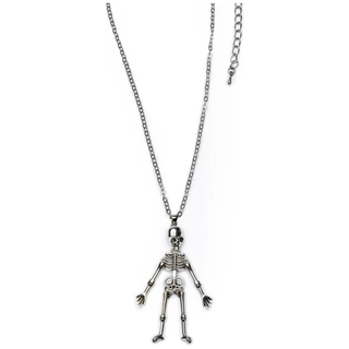 Spooky Scary Skeleton Necklace