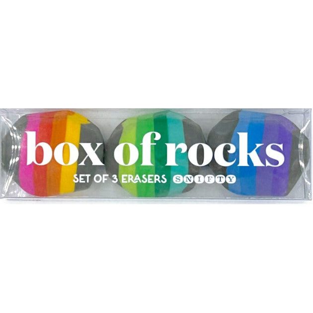 Box of Rocks Eraser