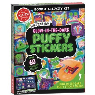 Make Your Own Glow-in-the-Dark Puffy Stickers