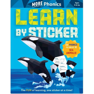 Learn by Sticker - More Phonics