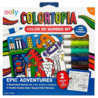 Colortopia: Paint Marker by Number Epic Adventure