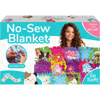 Squishmallows Design Your Own No-Sew Blanket