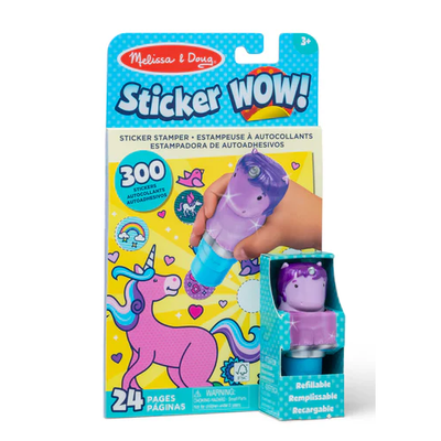 Sticker WOW! Activity Pad Set Purple Unicorn