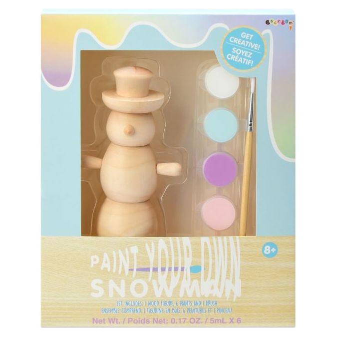 Paint Your Own Snowman
