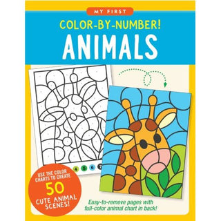 My First Color-by-Number! Animals