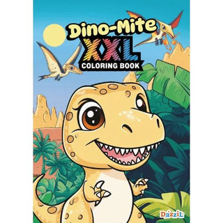 Dino-Mite XXL Coloring Book