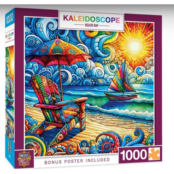 Kaleidoscope Beach Day - 1000 pc