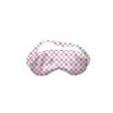 Checkered Satin Sleep Mask