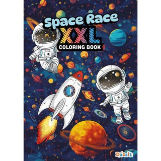 Space Race XXL Coloring Book