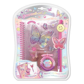 Journal w/ Pouch - Tie Dye Buttefly