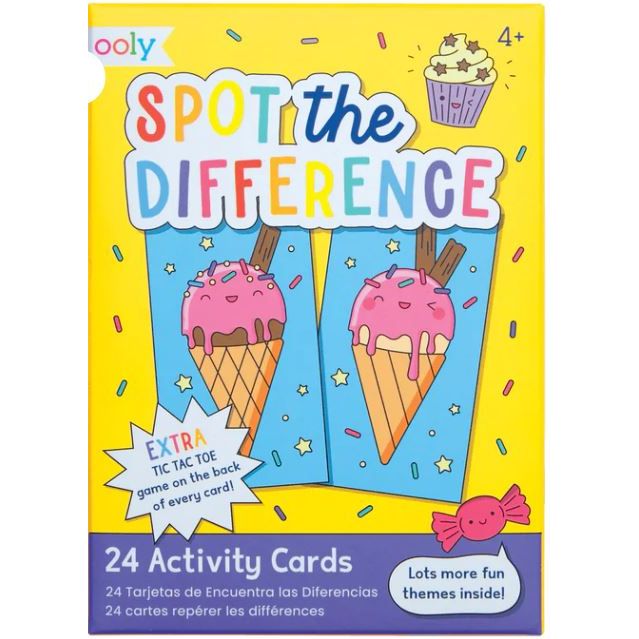 Spot the Difference Activity Cards