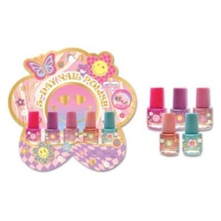 5-Day Nail Polish - Groovy Flower