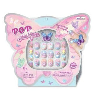 Pop Nail Glitz - Tie Dye Butterfly