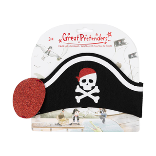 Pirate Hat Headband & Eyepatch