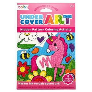 Undercover Art Hidden Patterns Coloring Activity