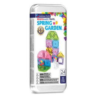 Magna-Tiles microMAGS Spring Garden Travel Set