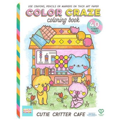 Color Craze Coloring Book Cover