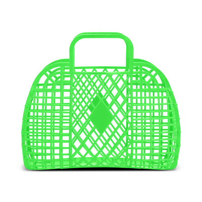 Jelly Bag - Large Green Neon