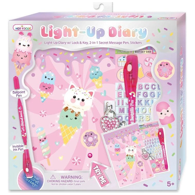 Light Up Diary - Sweets