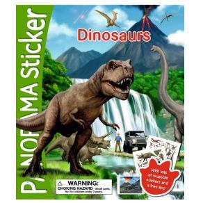 Dinosaurs PANORAMA Sticker Book