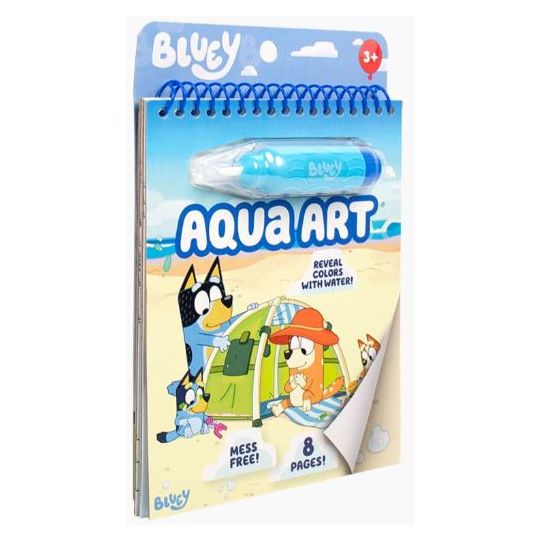 Bluey Aqua Art