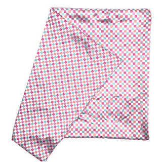 Checkered Satin Pillowcase