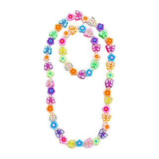 Flutter Flowers Necklace / Bracelet Set