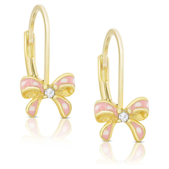 Bow Drop Earrings