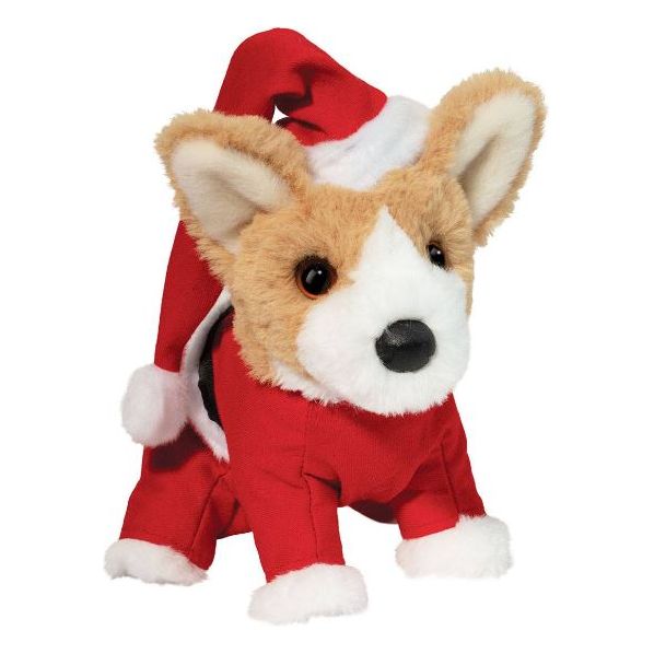 Corgi Mini Soft w/ Santa Suit