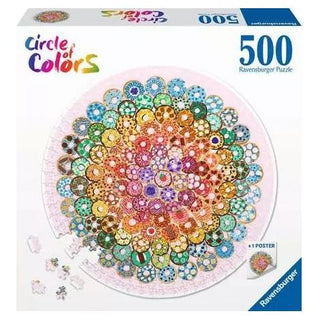 Donuts 500 pc Round Puzzle