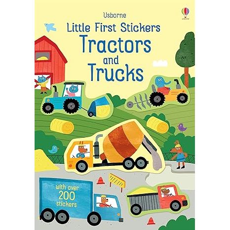 Little First Stickers Tractors & Trucks