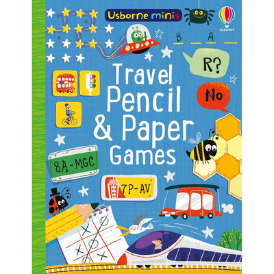 Usborne Mini Activity Books Travel Pencil and Paper Games
