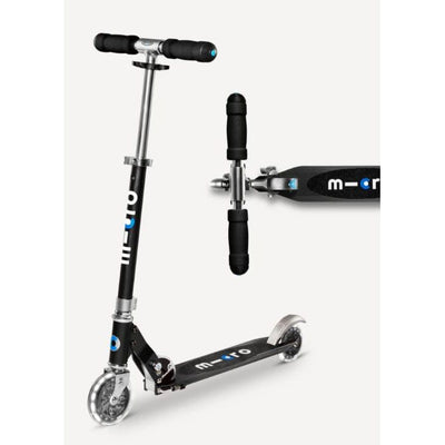 Micro Sprite LED Scooter Black