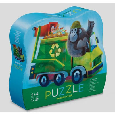 12 Piece Mini Puzzle Gorilla