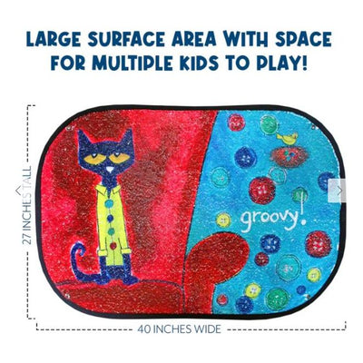 Pete the Cat Reversible Sequins Toy His Four Groovy Buttons