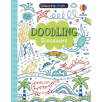 Usborne Mini Activity Books Doodling Dinosaurs