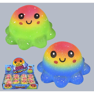 Dough Doughs Squish Octopus Rainbow Smile
