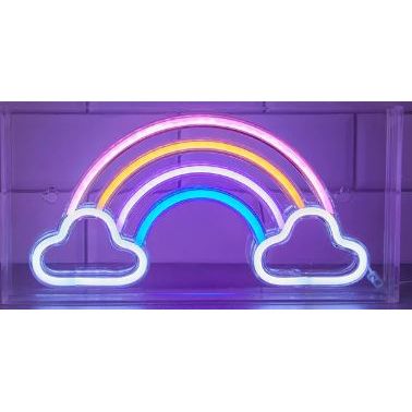 Neon Art Wall / Desk Rainbow