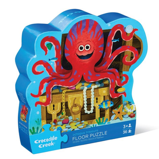 36 pc Shaped Box Puzzle - Octopus Treasure