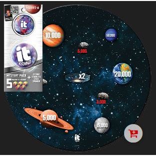 itCoinz - Spinner & Dart Board Planets