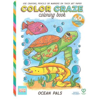 Color Craze Coloring Book Cover