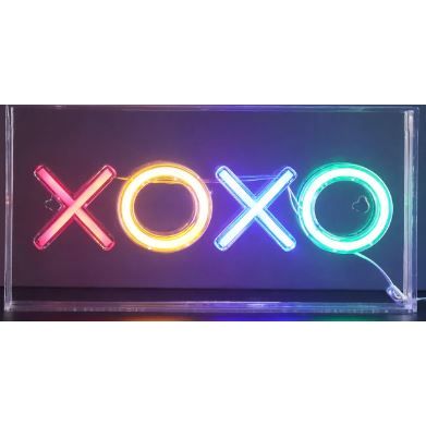 Neon Art Wall / Desk XOXO