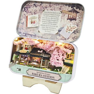 DIY Tiniatures: Sakura Station