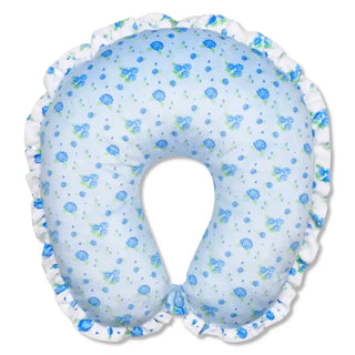 Blue Ditsy Neck Pillow