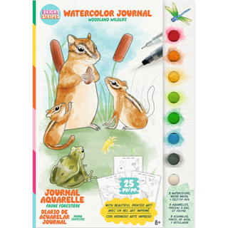 Watercolor Journal Forest Fauna