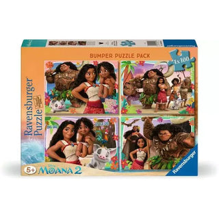 Moana 2 4x100 Puzzle Pack