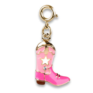 CHARM IT! Charm Gold Cowboy Boot
