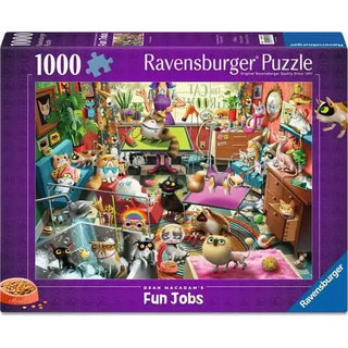 Dean MacAdam: The Cat Groomer 1000 pc Puzzle