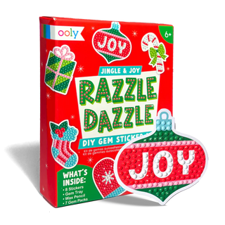 Razzle Dazzle Mini DIY Gem Sticker Kit - Jingle & Joy